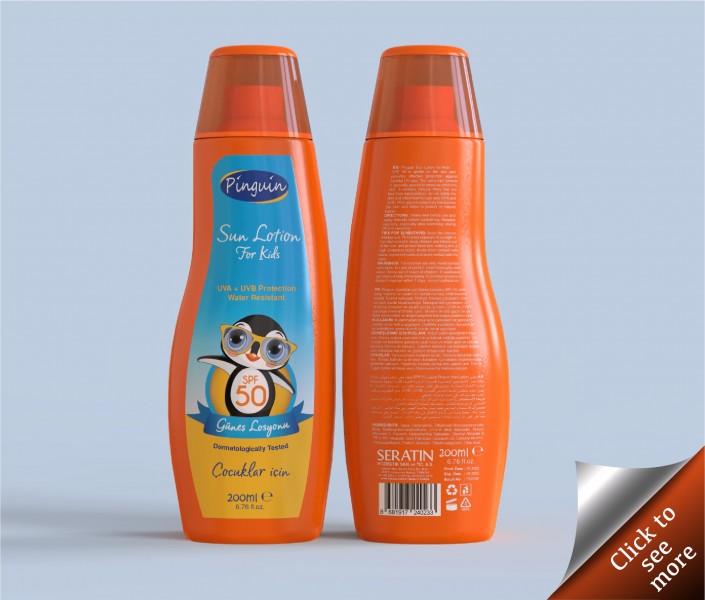 200ml Sun Lotion for Kids