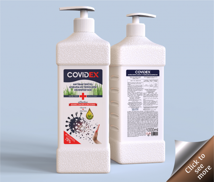 1000ml Covidex Cleaning and Protection Sanitizer
