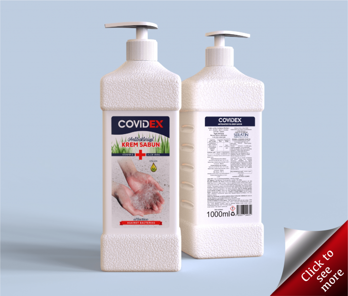 1000ml Covidex Antibacterial Cream Soap