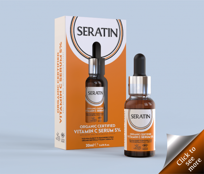 Organic Certified 20ml Vitamin C Serum