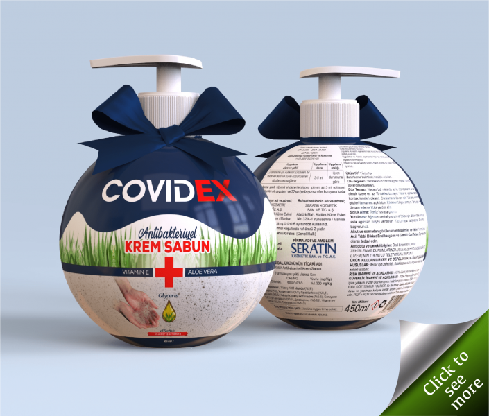 450ml Covidex Antibacterial Cream Soap