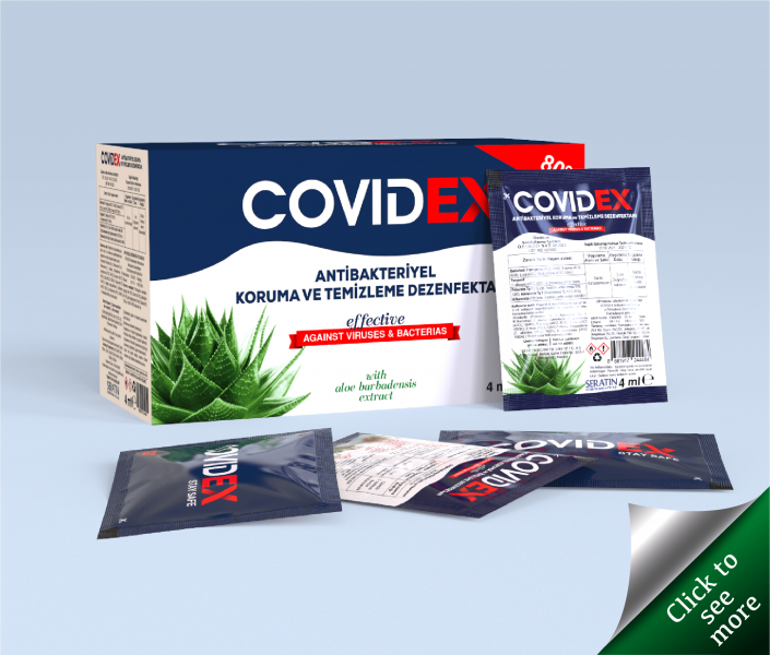 4ml Covidex Cleaning and Protection Sanitizer