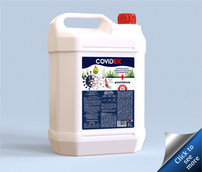 5 Lt Covidex Cleaning and Protection Sanitizer