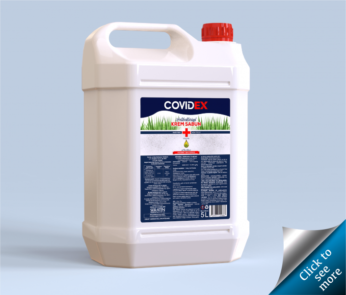 5 Lt Covidex Antibacterial Cream Soap