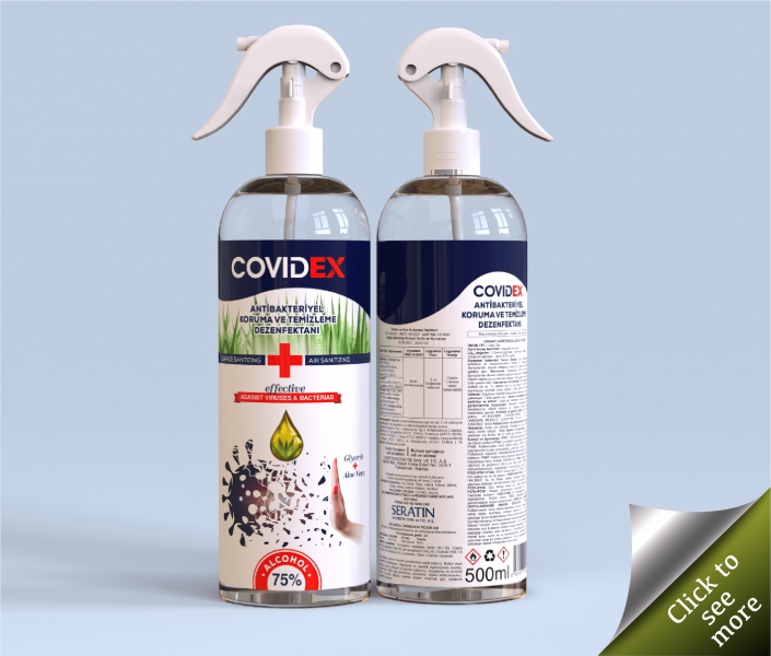 500ml Covidex Cleaning and Protection Sanitizer (Spray)