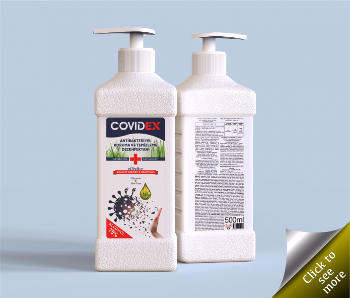 500ml Covidex Cleaning and Protection Sanitizer