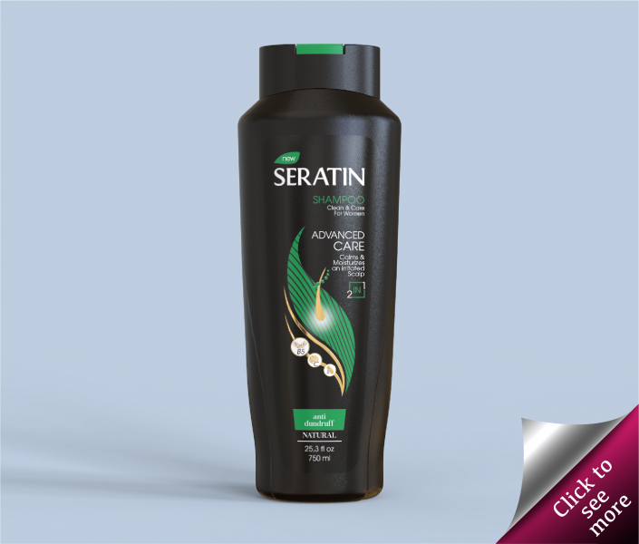 750ml Seratin Shampoo | Advanced Care