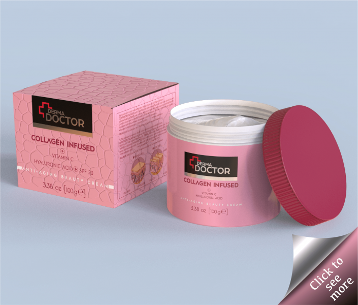 100g Collagen Infused | Anti-Aging Beauty Cream