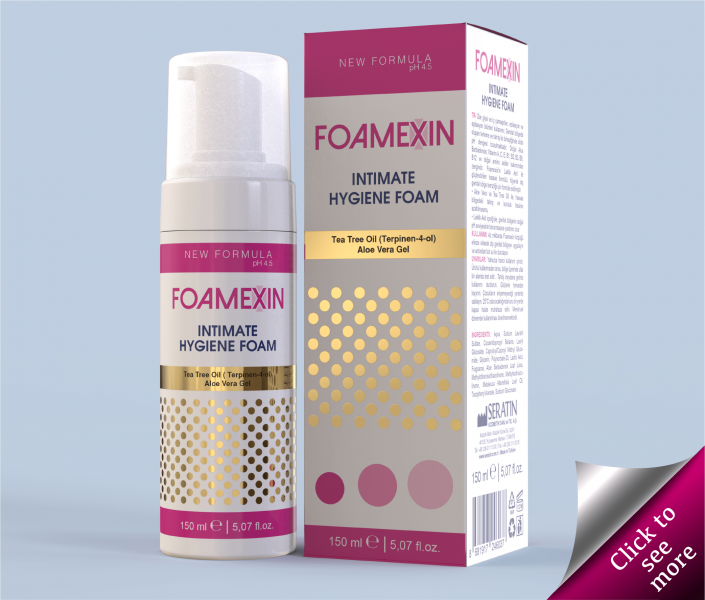 150ml FOAMEXIN Intimate Hygiene Foam