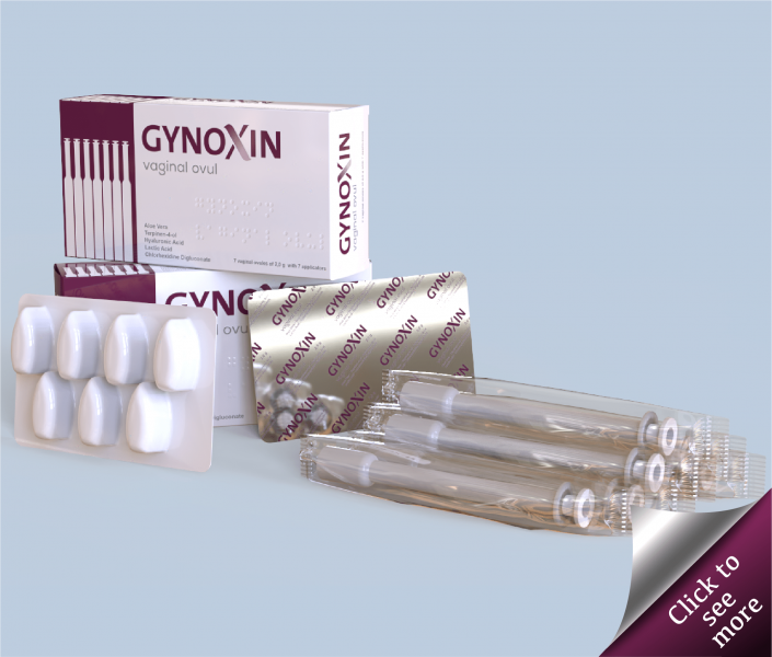 GYNOXIN Vaginal Ovul with 7 pcs Applicator