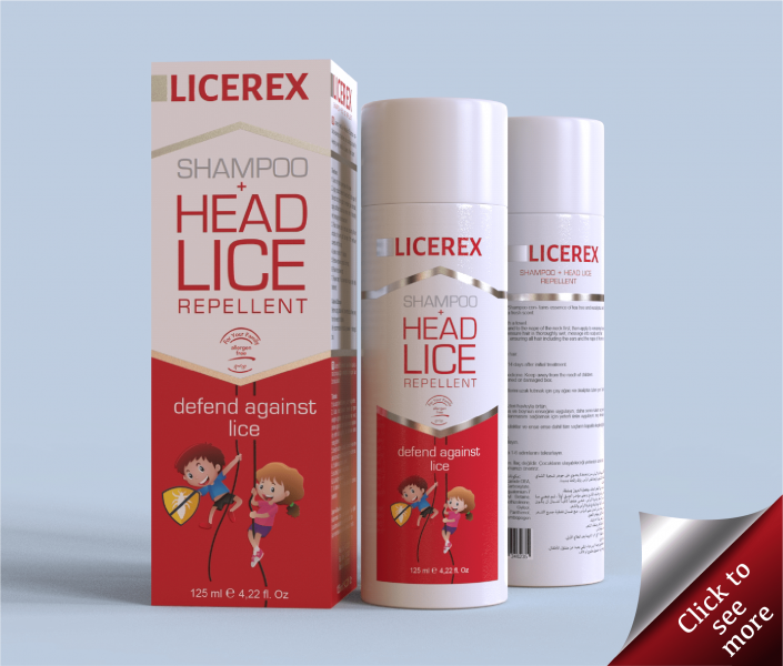 125ml Licerex Shampoo & Head Lice Repellent