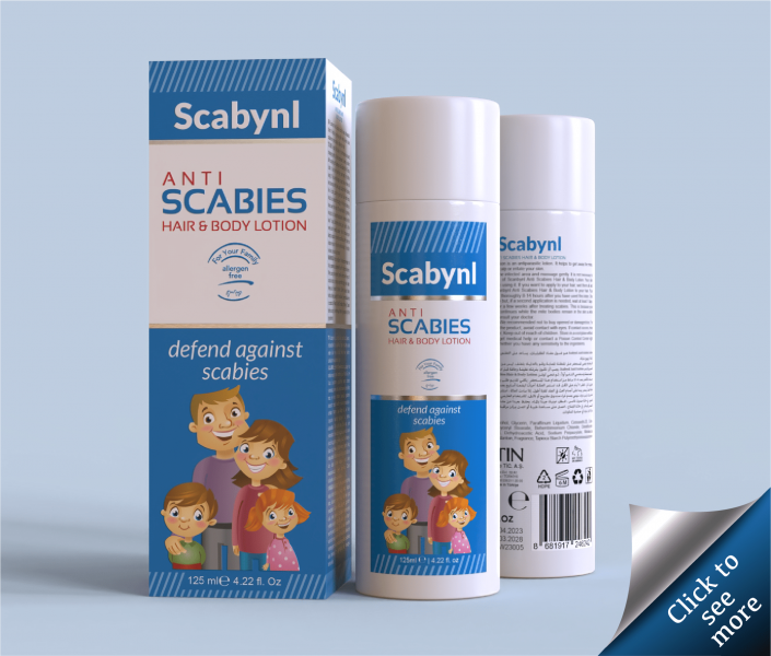125ml Scabynl Anti Scabies Hair & Body Lotion
