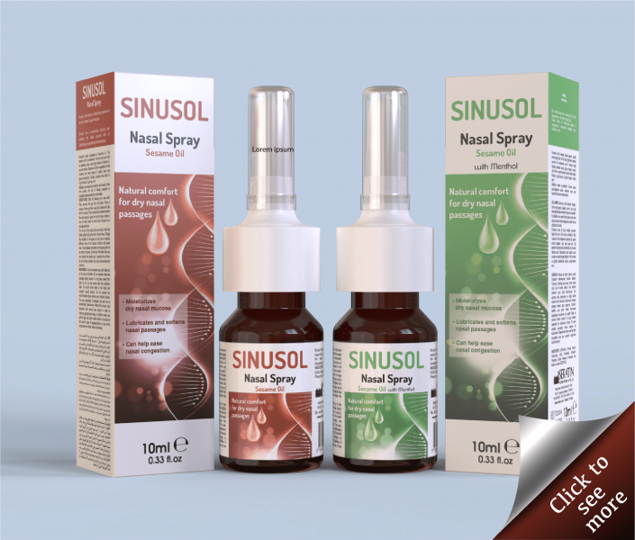 10ml Sinusol Nasal Spray Sesame Oil & Menthol