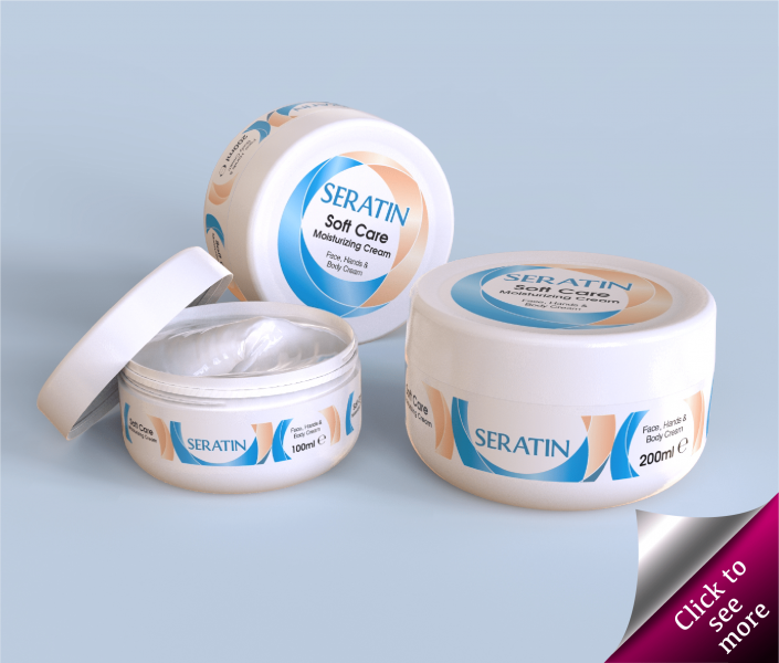 100ml / 200ml Seratin Soft Care Moisturizing Cream