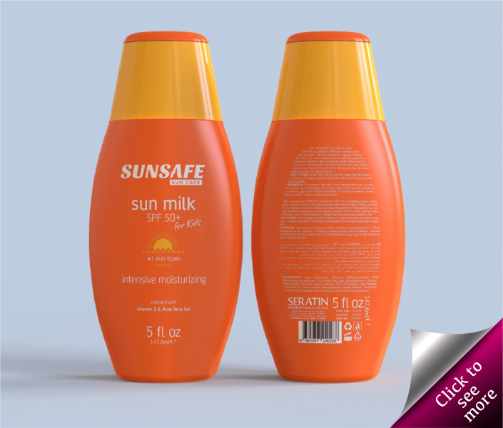 5 OZ Premium Series Sun Milk for Kids SPF 50+